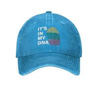 Légère Casquette Trucker, République du Drapeau, C'est dans Mon Adn Chapeau De Papa Casual Casquettes Sports pour Sport Voyages Activités