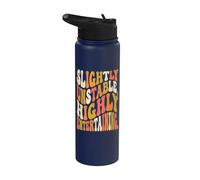Légèrement instable, très divertissant, rétro, groovy sa Stainless Steel Insulated Water Bottle