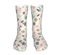Légères Chaussettes Courtes Cactus Noir Et Vert Hommes Socquettes