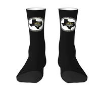 Légères Chaussettes Courtes, Garde nationale de l'armée du Texas, Socks Anti-Ampoules Homme Chaussettes pour Handball Randonnée 40cm