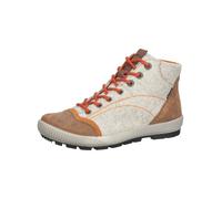 Legero Bottines à lacets beige chiné / marron / orange / blanc, Taille 36