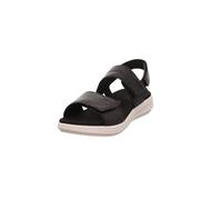 Legero Femme Ella Sandale Plate, Noir 0100, 40 EU