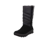 Legero Femme Novara Gore-tex doublée Chaude Botte Haute Jusqu'au Genou, Noir 0000, 37 EU