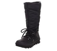 Legero Femme Novara Gore-tex doublée Chaude Botte Haute Jusqu'au Genou, Noir 0100, 41 EU