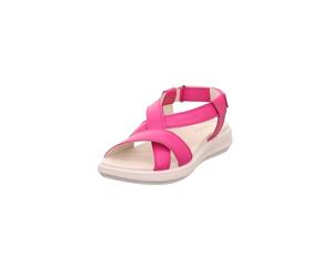 Legero Sandales plates Ella pour femme, Rouge Maberry 5670, 38 EU