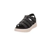 Legero Sandales plates Sunwalker pour femme, Noir 0100, 41 EU