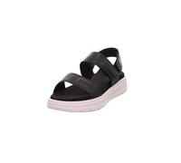 Legero Sandales Sunwalker pour femme, Noir 0100, 42 EU