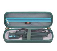 Legestori Étui EVA compatible avec caméra de document USB IPEVO V4K 8MP | Coque rigide en EVA, résistante aux chocs et à l'eau, double fermeture éclair, poche en maille, sac de rangement de voyage