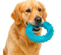 LeGeYo Jouet à Mâcher pour Chien Anneau 13 cm Caoutchouc Naturel Durable, Nettoyage des Dents, Massage des Gencives, Lavable au Lave-Vaisselle, Chiens Jusqu’à 27 kg