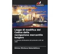 Legge di modifica del Codice della navigazione mercantile bulgaro