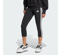 adidas Femme ESSENTIALS 3-STRIPES LEGGINGS 3/4 LENGTH, Black, XXS