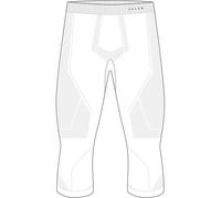 FALKE Warm 3/4 M Ti Fil Fonctionnel séchage Rapide 1 pièce, Couche de Base inférieure Homme, Blanc White 2860, XL