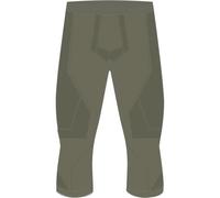 FALKE Warm 3/4 M Ti Fil Fonctionnel séchage Rapide 1 pièce, Couche de Base inférieure Homme, Vert Herb 7754, L