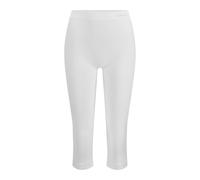 FALKE Femme Warm 3/4 W Ti Fil Fonctionnel Séchage Rapide Couche De Base Inférieure, Blanc White 2860, XS EU