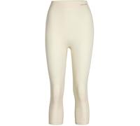 FALKE Femme Maximum Warm 3/4 W Ti Fil Fonctionnel Séchage Rapide Couche De Base Inférieure, Blanc White 2860 Trend, XS EU