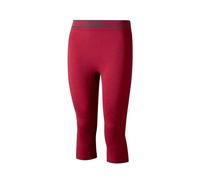 Lenz Merino 6.0 3/4 Base Layer Pants Rouge M Femme