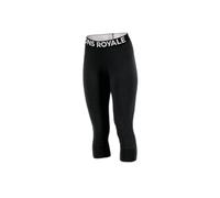Mons Royale - Cascade Merino Flex 3/4 Legging - Collant thermique laine mérinos femme Black - S