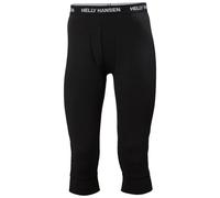Helly Hansen Pantalon 3/4 Lifa Merino Midweight Sous-vêtement technique Noir Homme S