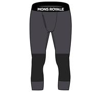 Legging 3/4 Mons Royale Olympus Merino Bleu 2XL