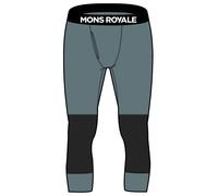 Legging 3/4 Mons Royale Olympus Merino Bleu L