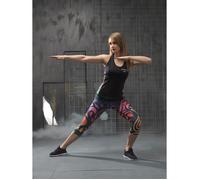 Legging 3/4 sport femme MOSAIQUE, par DORAWON L