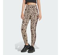 Legging 3 bandes imprimé animal Essentials Shadow Brown XS