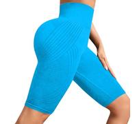 Legging 3D Anti-Cellulite Femme Leonie & Co Compression Leggings - High Waist Seamless Yoga Pants -Workout & Fitness Leggings Legging Anti Cellulite Femme 3/4 Coton Pantacourt Cellulite