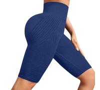 Legging 3D Anti-Cellulite Femme Leonie & Co Compression Leggings - High Waist Seamless Yoga Pants -Workout & Fitness Leggings Legging Anti Cellulite Femme 3/4 Coton Pantacourt Cellulite