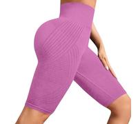 Legging 3D Anti-Cellulite Femme Leonie & Co Compression Leggings - High Waist Seamless Yoga Pants -Workout & Fitness Leggings Legging Anti Cellulite Femme 3/4 Coton Pantacourt Cellulite