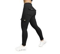 Legging 3D de Compression Anti-Cellulite Femmes,Taille Haute,sans Coutures,avec Poches Parfaits pour Le Yoga et Le Fitness Amaigrissant Minceur Leggings Soulever Les Hanches Femme Quatre Saisons