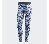 Legging 7/8 à imprimé camouflage Techfit Silver Dawn / Blue Fusion XS