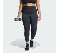 Legging 7/8 d’entraînement 3 bandes Optime (Grandes tailles) Black 1X