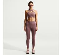 Legging 7/8 taille haute sans couture avant Nike Universa pour femme Tattoo/Tattoo/Burgundy Crush XL (FR 50-52)
