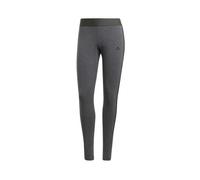 adidas 3 Stripes Leggings Femme, Dark Grey Heather/Black, L