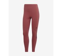 Legging adidas Run Icons 3S rouge gris foncé femme - M