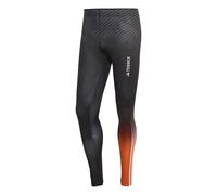 adidas - XCS Race Tight - Collant ski de fond homme Semi Impact Orange / Black / Grey Six - M