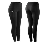 Legging Anti Cellulite Femme 3D Pantalon Sport avec Poche Minceur Leggings Taille Haute Couture Push-Up Opaque Yoga Fitness Gym Course à Pied
