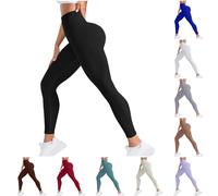 Legging Anti Cellulite Femme Taille Haute Leggings à Compression 3D Anti Cellulite Femmes Pantalons de Sport Yoga Fitness Push-Up Sculptant sans Couture