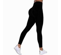 Legging Anti Cellulite Leonie & Co Leggings 3D Anti Cellulite, Leonie and Co Legging, Compression - Minceur Taille Haute Sport Pantalon, sans Couture Yoga Fitness Pantalons Legging de Sudation Femme