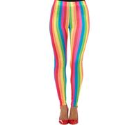 Legging Arc-En-Ciel Clown Pour Femme (Taille L) Multicolore