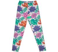 Legging bÃ©bÃ© fille Raspberry Republic Lotus Flower Multicolore 12/18 mois
