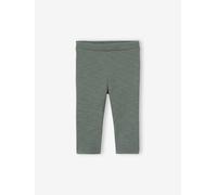 VERTBAUDET Legging bébé en Maille côtelée Vert 18M(81CM)