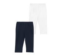 Legging capri uni et imprimÃ© all-over en grandes tailles fille s.Oliver (x2) Blanc 8 ans