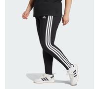 Legging coton 3 bandes Essentials (Grandes tailles) Black / White 1X