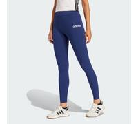 Adidas Leggings femme ESSENTIALS LINEAR COTTON Bleu foncé/Blanc Taille S