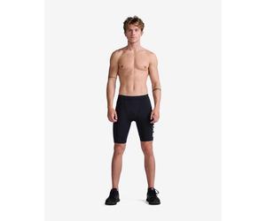 Legging court 2XU Aero Tri noir blanc - M