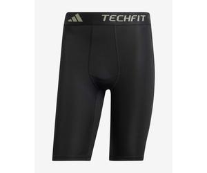 Legging court adidas TECHFIT Compression Training noir pur - S