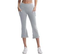 Legging Court Femme Contrôle du Ventre Pushup Sculptant Leggings Pantacourt Grande Taille Collants Souples Amincissant Gainant pour Le Yoga Et Les Loisirs