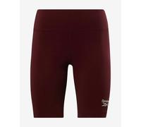 Legging court Reebok Identity Fitted Logo grenat femme - S