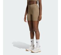 Legging d’entraînement court Optime à 3bandes Khaki Six M 15 CM